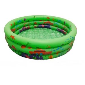 Piscina gonflabila pentru copii 110 cm x 38 cm Verde imagine