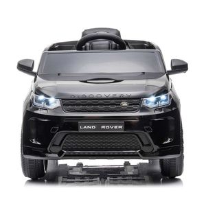 Masinuta electrica Chipolino SUV Land Rover Discovery cu scaun din piele si roti EVA black imagine