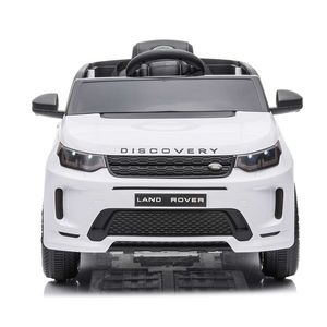 Masinuta electrica Chipolino SUV Land Rover Discovery cu scaun din piele si roti EVA white imagine