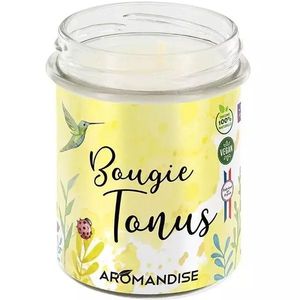 Lumanare parfumata naturala Aromandise Tonus vegana 150g imagine