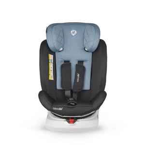 Scaun auto rotativ cu isofix Coccolle Lyra Celestial blue I-size, 40-150 cm, 0-12 ani, omologat R129, Top Tether, Pozitie somn, Protectie impact lateral imagine