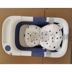 Set Cadita Ultrapliabila Little Mom cu Hamac pentru copii Blue imagine