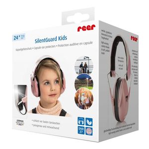 Casti antifonice pentru copii Reer SNR 27 SilentGuard Kids roz imagine