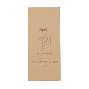 Organizator din material reciclat pentru jucarii Cream 3 Sprouts imagine