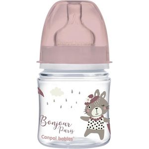 Biberon anticolici Canpol babies 35231 pink imagine