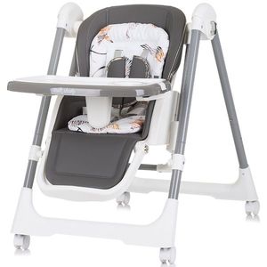 Scaun de masa Chipolino Milk Shake 2 in 1 ash grey imagine