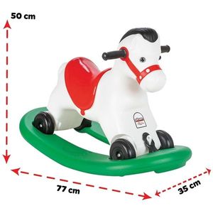 Balansoar muzical pentru copii Pilsan Horse white imagine