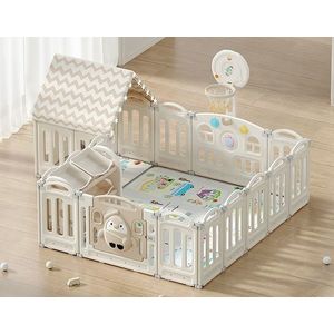 Gardulet loc de joaca Nichiduta Garden cu cos de baschet , casuta si organizator Pinguin White imagine