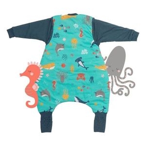 Sac de dormit cu picioruse si maneca lunga detasabila Under the Sea 80 cm + manseta 2.5 Tog imagine