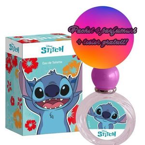 Set 4 x apa de toaleta pentru copii Stitch 50 ml + tester gratuit imagine