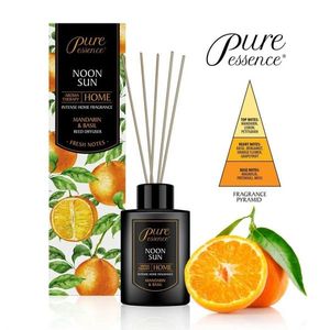 Difuzor cu betisoare parfumate Pure Essence Revers Noon Sun mandarine, busuioc 100ml imagine