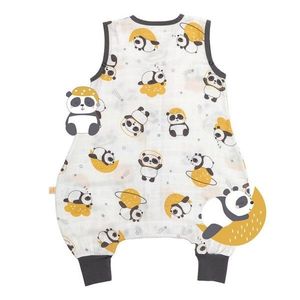 Sac de dormit cu picioruse Bamboo Panda 80 cm 0.5 Tog imagine