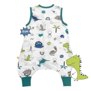 Sac de dormit cu picioruse Bamboo Dinosaur 70 cm 0.5 Tog imagine