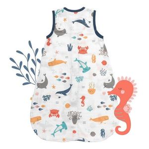 Sac de dormit Bamboo Under the Sea 70 cm 0.5 Tog imagine