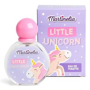 Set 11 bucati apa de toaleta copii si tester Little Unicorn Martinelia 30ml imagine