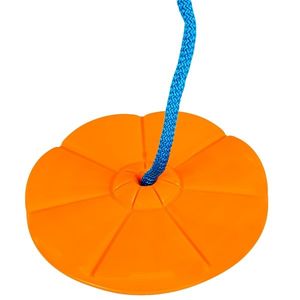 Leagan rotund din plastic Margareta 27 cm Orange imagine