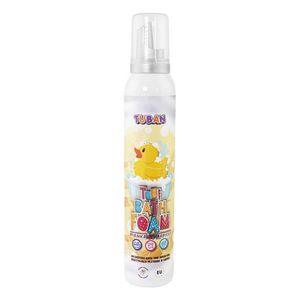 Spuma creativa pentru baie si slime Tubi culoarea galben 200 ml imagine