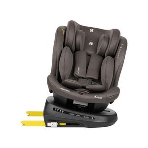 Scaun auto cu isofix 40-150 cm KikkaBoo i-Cruise i-SIZE Brown imagine