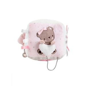 Cub din plus cu activitati Dream Big Pink 16x16 cm imagine