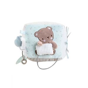 Cub din plus cu activitati Dream Big Blue 16x16 cm imagine