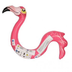 Colac gonflabil pentru piscina Flamingo roz 131 cm imagine