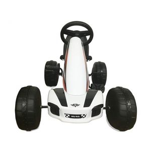 Kart cu pedale robust +3 ani Viper white imagine