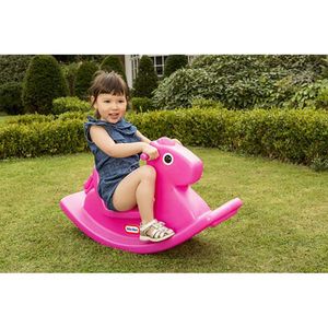 Balansoar calut Little Tikes roz imagine