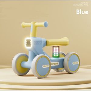 Vehicul fara pedale cu sunete si lumini Nichiduta Happy Blue imagine