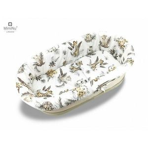 Set pentru landou sau cosulet MimiNu din bumbac Savanna imagine