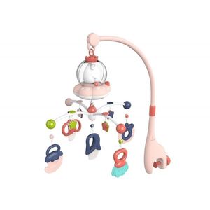 Carusel muzical multifunctional KikkaBoo All in one Pink imagine