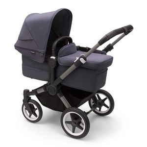 Carucior Bugaboo Donkey 5 Mono graphite stormy blue imagine