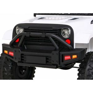 Masinuta electrica cu telecomanda Jeep Dark Night alb 70W imagine