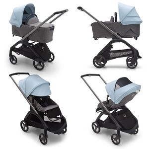 Capotina carucior Bugaboo Dragonfly skyline blue imagine