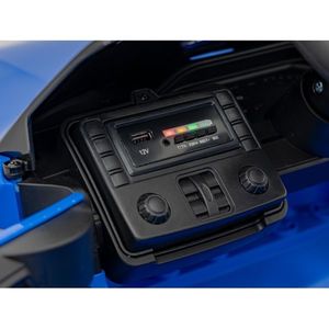 Masinuta electrica cu telecomanda BMW M4 albastru 70W imagine