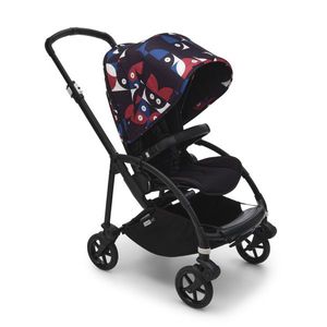 Capotina carucior Bugaboo Bee 6 Animal Explorer red blue imagine