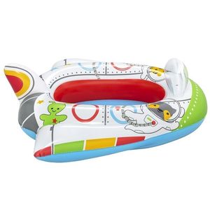 Barca gonflabila pentru copii cu sunete Bestway 104 x 99 cm Space Ship imagine