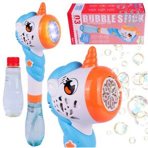 Jucarie pentru baloane de sapun cu lumini Bubble Unicorn imagine