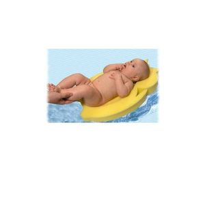 Reductor din burete New Baby pentru baie lungime 58 cm Maxi Bear Blue imagine