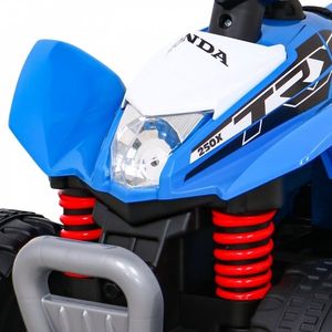 Atv electric Honda 250X TRX 64x38x43 cm albastru 30W imagine