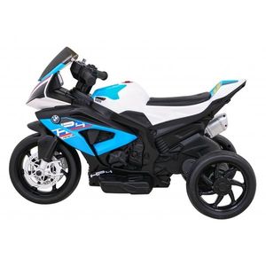 Motocicleta electrica BMW HP4 81x41x52 cm albastru 70W imagine