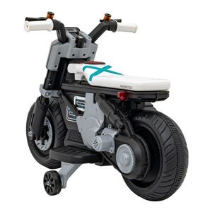 Motocicleta electrica Future QLS-805 cu 2 roti ajutatoare 88x46x56 cm alb imagine