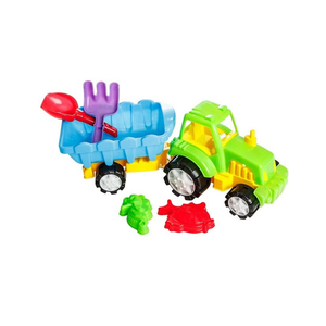 Tractor cu jucarii de nisip Costinesti Burak toys imagine