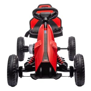 Kart electric 12V pentru copii cu roti EVA Nichiduta Go kart Sport Red imagine