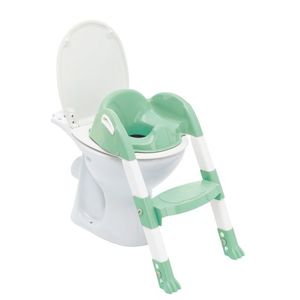 Reductor pentru toaleta cu scarita Kiddyloo Celadon green imagine