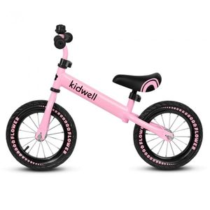 Bicicleta fara pedale Kidwell cruzer flower pink imagine