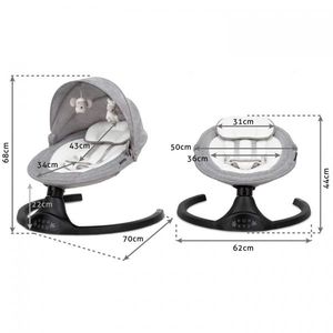 Leagan electric 2 in 1 Kidwell Luxi black dark melange imagine