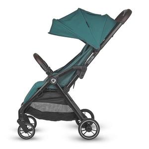 Carucior sport cu pliere compacta automata Coccolle Arella, Cadru aluminiu, Roti detasabile, Spatar reglabil, Prrotectie UV, Centura de siguranta in 5 puncte, Copertina extensibila, Ventilatie, Sarcina maxima 22 kg, Emerald Green imagine