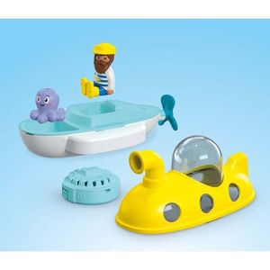 Aqua si Tinti Submarin colorat Playmobil Junior imagine