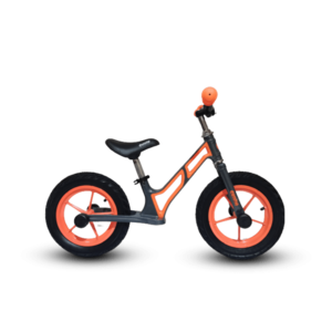 Bicicleta fara pedale 11 inch Leo Orange imagine