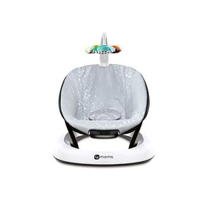 Balansoar electric 4moms BounceRoo Silver Plush imagine